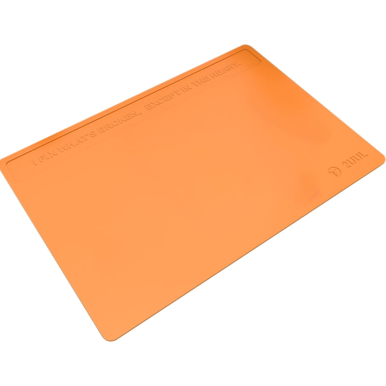 Almohadilla de Silicona resistente al calor 2uul (Naranja)