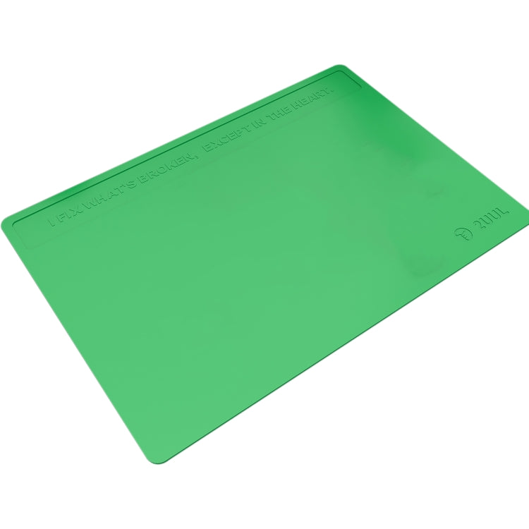 Almohadilla de Silicona resistente al calor 2uul (Verde)