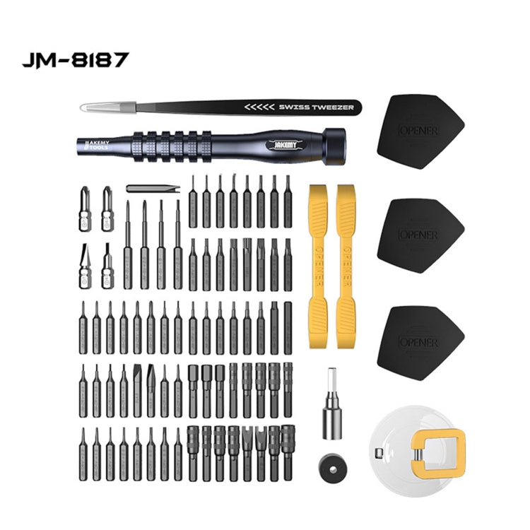 Jakemy JM-8187 83 in 1 Magnetic Screwdriver Set