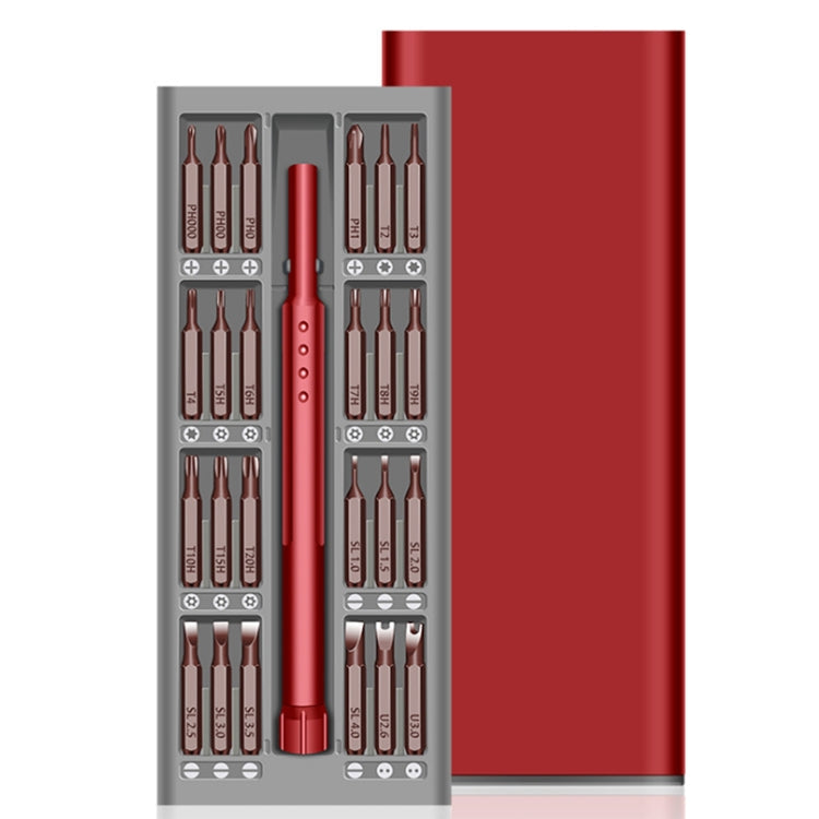 Conjunto de Destornillador de Precisión 24 en 1 S2 (Rojo)