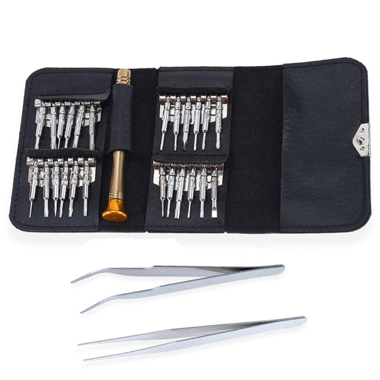 27 in 1 Magnetic Suction Portable Wallet Screwdriver Set Mobile Phone Tablet Maintenance Tool