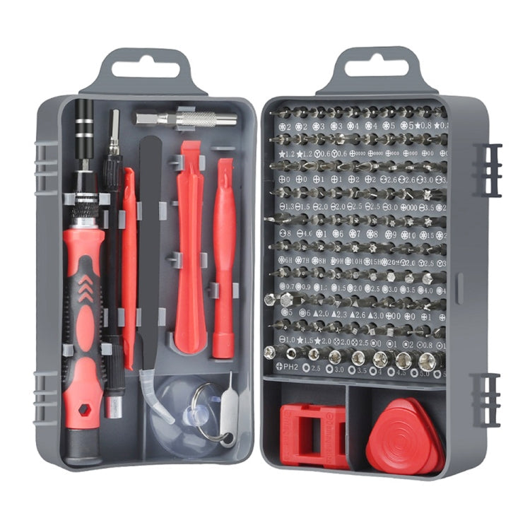 115 in 1 Precision Screwdriver Mobile Phone Computer Disassembly Maintenance Tool Set (Red)