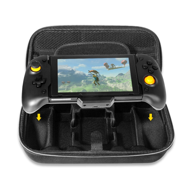 dobe Storage Bag with Gamepad Game Controller GRIP JOYSTICK SEX-AXIS Dual Motor VIBRATION For Nintendo SWITCH