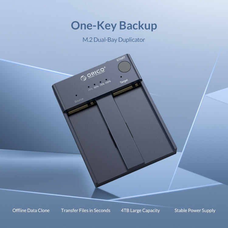 Duplicadora de SSD ORICO M2P2-C3-C NVME M.2