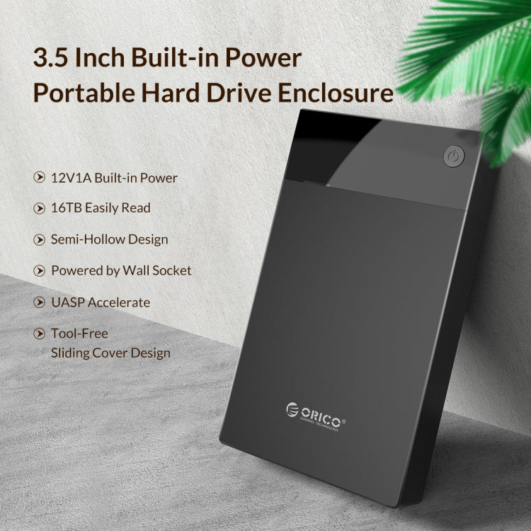 ORICO 3599U3 3.5 Inch Portable Hard Drive Enclosure
