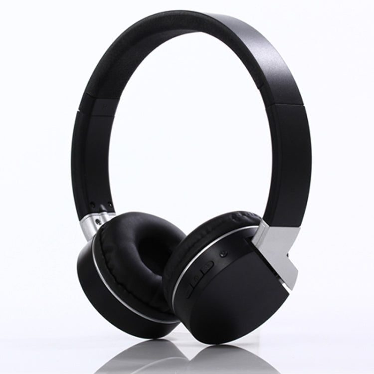 BT1606 Foldable Head-mounted Stereo Bluetooth Wireless Headphones Bluetooth 5.0 with Mic 3.5mm Audio Jack