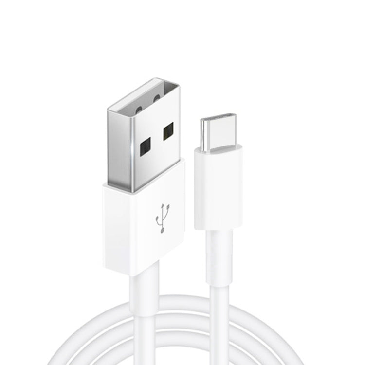 XJ-015 3A USB Male to Type-C / USB-C Male Fast Charging Data Cable length: 2m