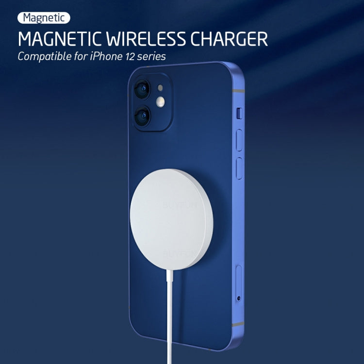 XJ-31 2 in 1 15W Magnetic Wireless Charger + PD 20W USB-C/Type-C Travel Charger Set for iPhone 12 Series Plug Size: US Plug