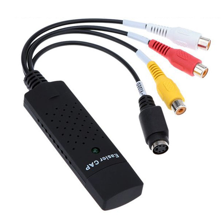 Portable USB 2.0 vidéo + Audio RCA connecteur femelle à femelle pour TV/DVD/VHS prise en charge Vista 64/win 7/win 8/win 10/Mac OS