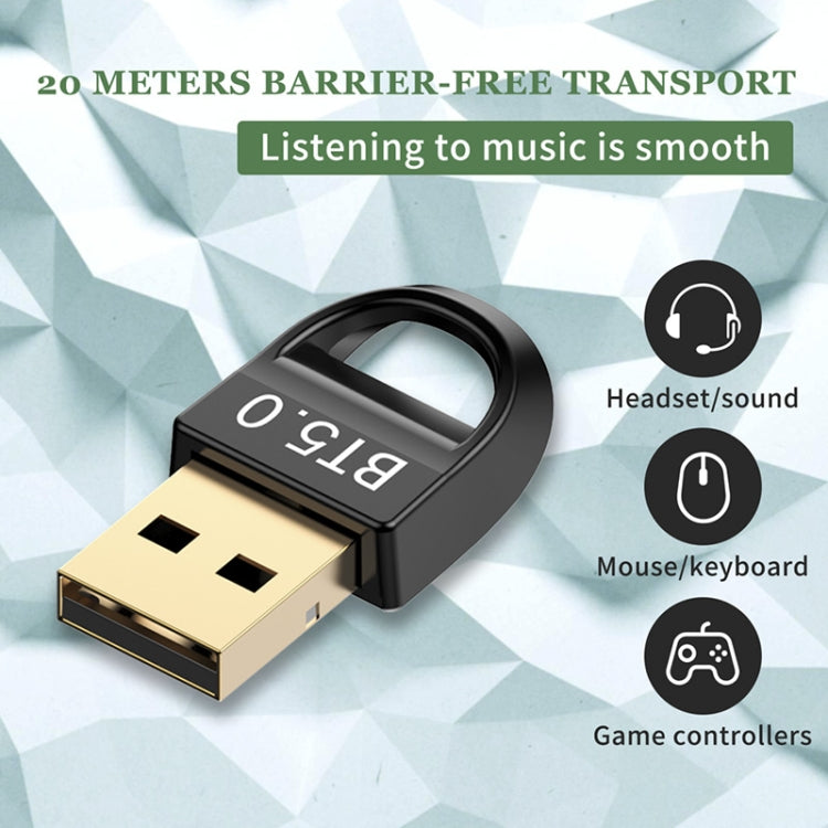 Bluetooth V5.0 USB Adapter Receiver