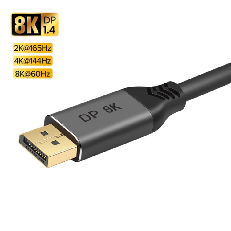 DisplayPort 1.4 8K HDR 60Hz 32.4Gbps DisplayPort Cable For Video / PC / Laptop / TV Cable Length: 1m