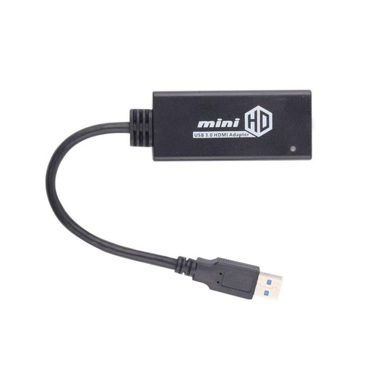 USB 3.0 to HDMI HD Converter Adapter Cable with Audio Cable length: 20cm