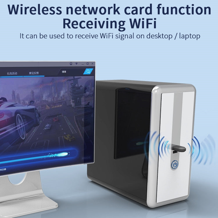 JD-06G 2 in 1 150Mbps Network Card Wireless USB Bluetooth Adapter