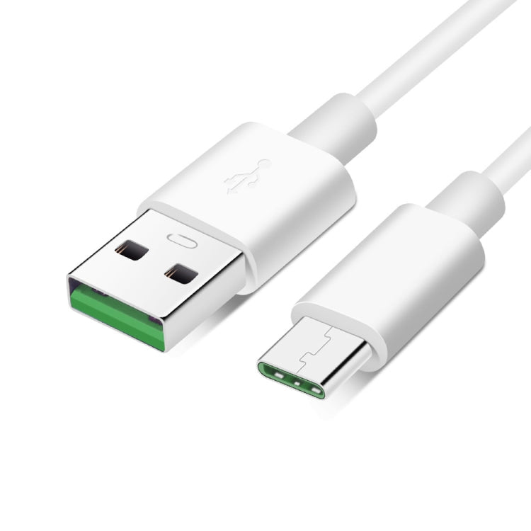XJ-63 5A USB A Tipo-C Súper Flash Datos de Carga Cable para OPPO Longitud del Cable: 1.5m
