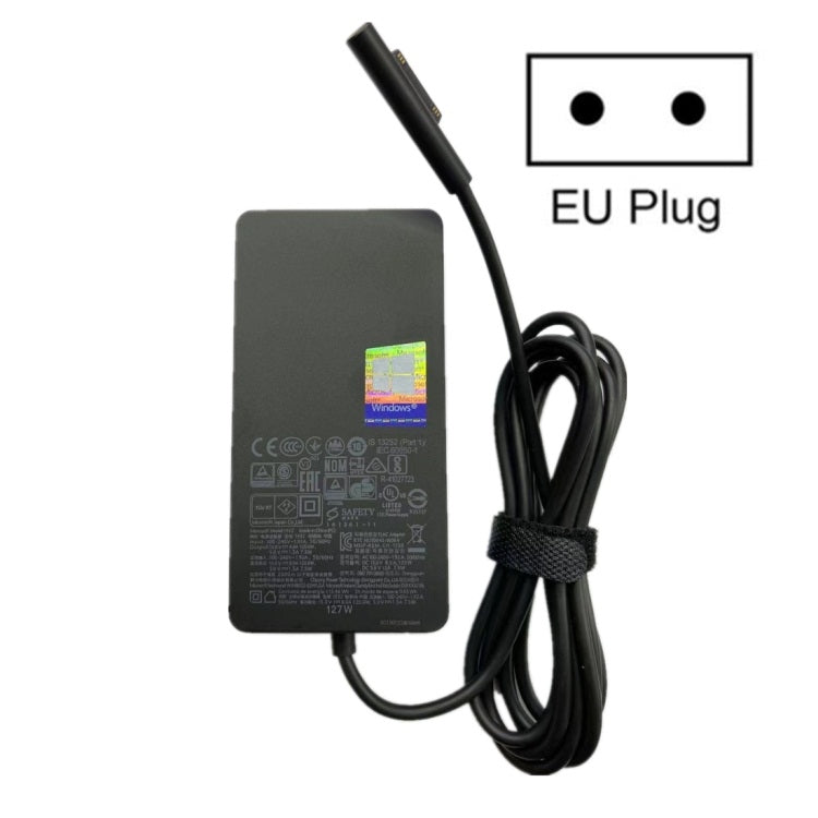 Pour Microsoft Surface Book 3 1932 127W 15V 8A AC Adapter Charger Plug Spécification: EU Plug