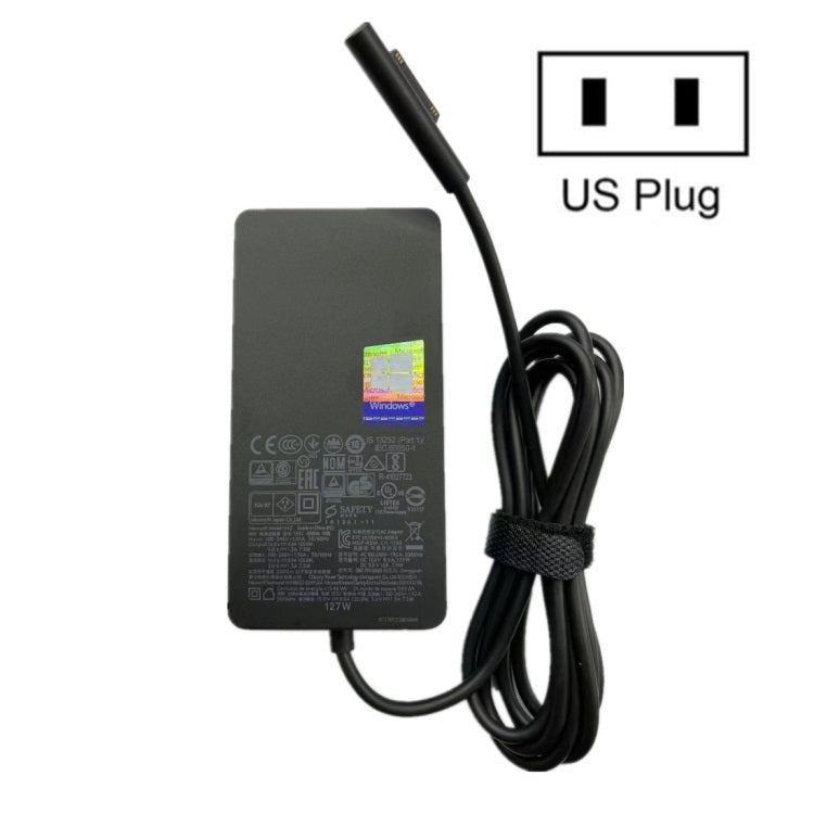 Pour Microsoft Surface Book 3 1932 127W 15V 8A AC Adapter Charger Plug Specification: US Plug