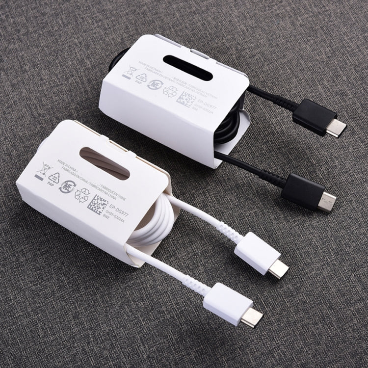 XJ-69 2 PCS 1M 3A USB-C / Type C / TPU TPU Charging Sync Data Cable for Mobile Phone (Black)