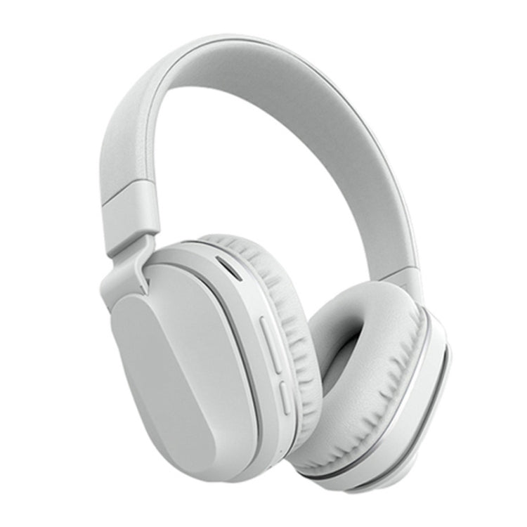 Auriculares Inalámbricos Bluetooth plegable P2 Micrófono incorporado para Teléfonos PC / celulares (Blanco)