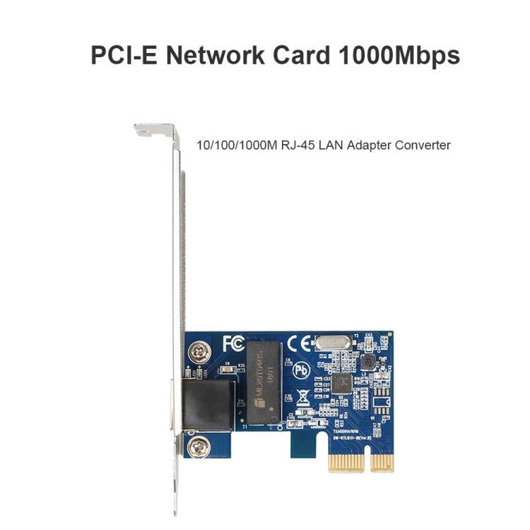RTL8111F PCIE GIGABIT PCI EXPRESS CARD 10 / 100 / 1000MBPS RJ45 LAN Adaptador Ethernet