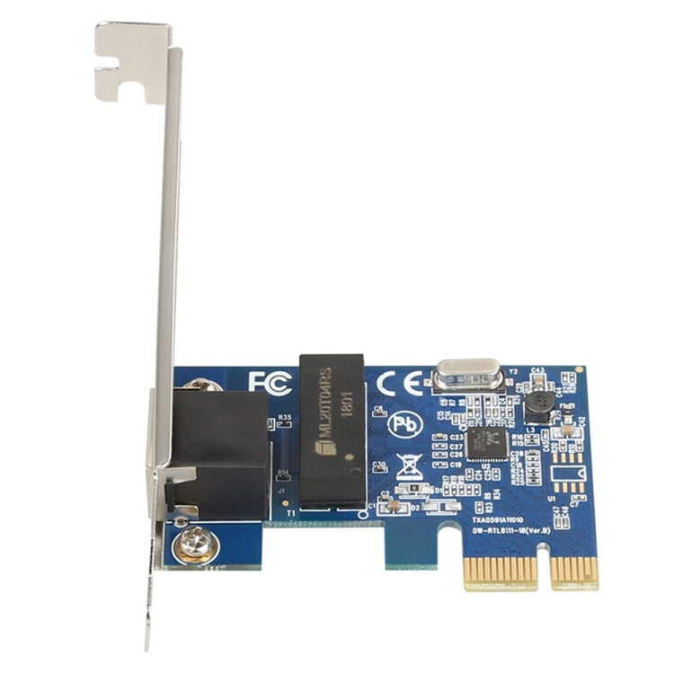 RTL8111F PCIE GIGABIT PCI EXPRESS CARD 10 / 100 / 1000MBPS RJ45 LAN Ethernet Adapter