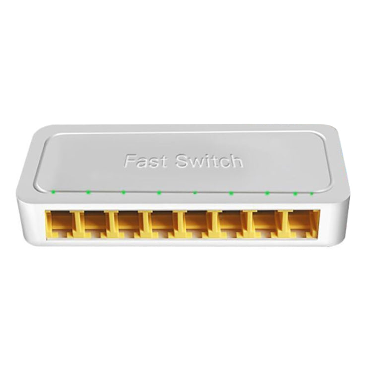 8 Ports 100m rj45 Mini switch Home Complete Home and play bypass network district without control For bedroom network monitoring