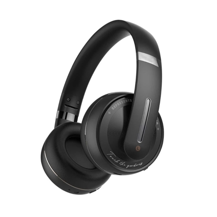 P6 Bluetooth 5.1 Wireless Stereo Headphones with Microphone (Black)
