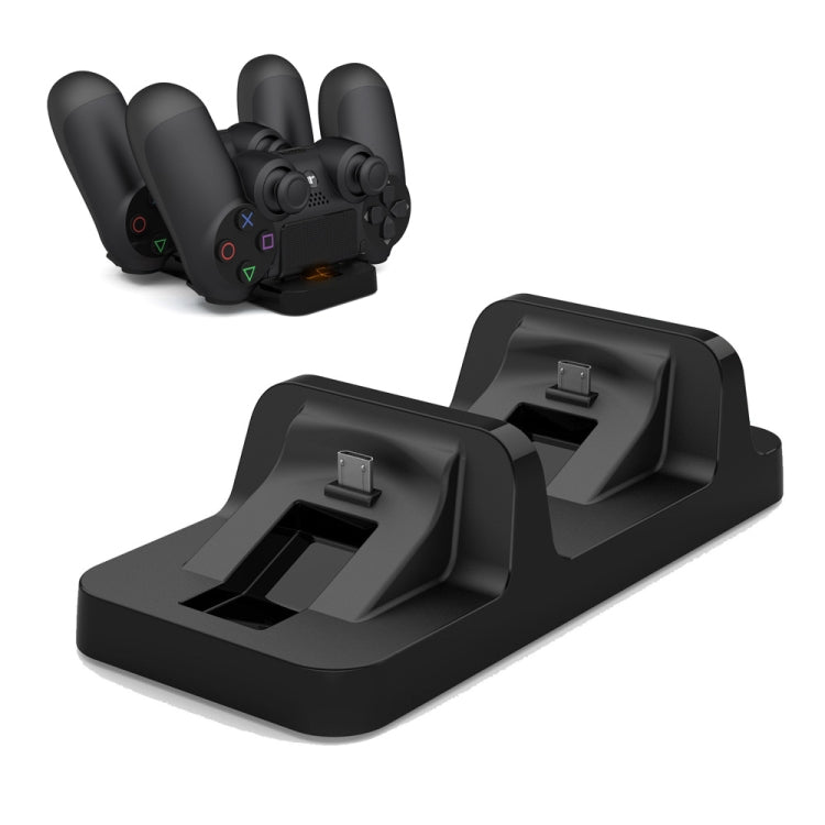 Dobe 5 en 1 Game Pack Chargeur Stand Casque et capuchon en silicone pour PS4