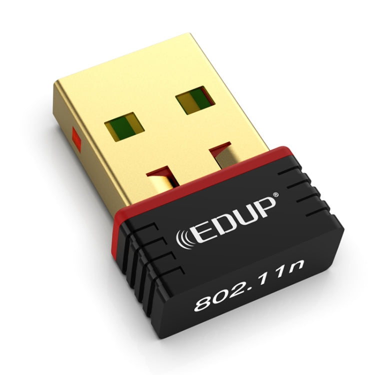 EDUP EP-N8566 150Mbps 802.11N Mini adaptador de red USB sin unidad