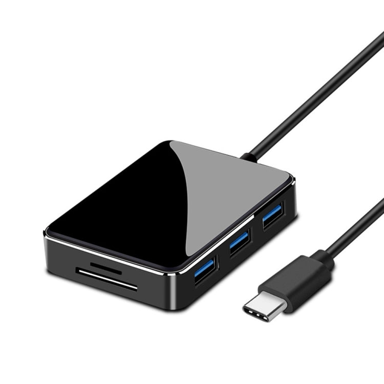 Adaptador de concentrador USB C a HDMI / VGA / USB 3.0 GOXMGO Adaptador de concentrador USB C 7 en 1 con 3 Puertos USB 3.0 lector de Tarjetas SD TF Para MacBook Pro 2016 2017 dispositivos tipo C