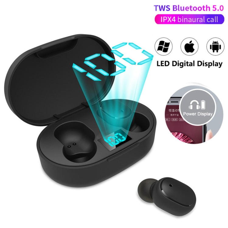 écouteur Bluetooth V5.0 Sans Fil Binaural TWS Musique Appel