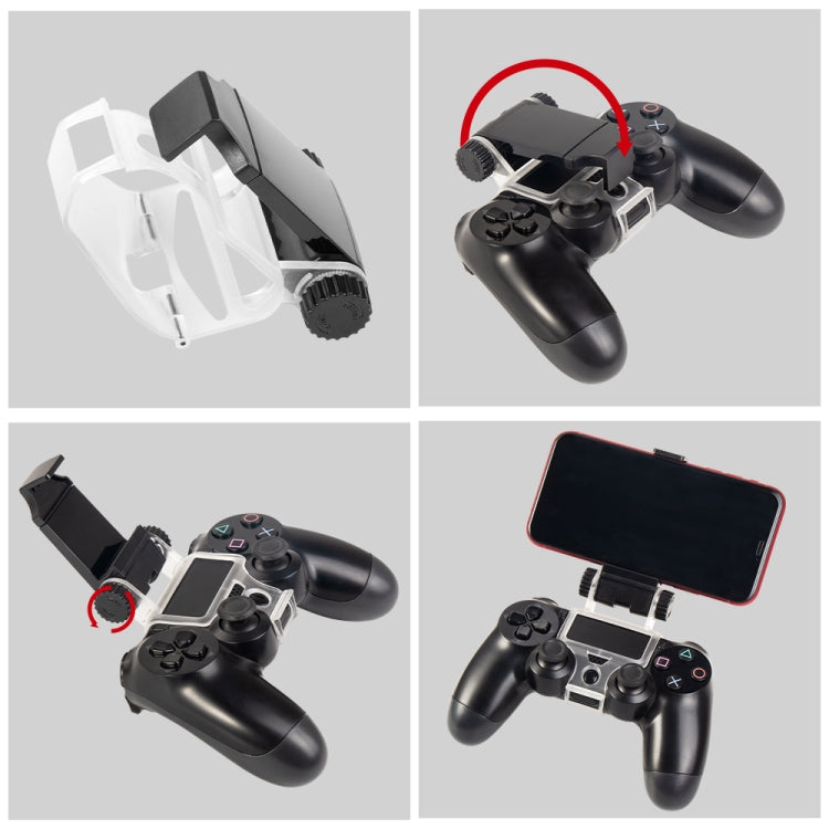 Tenedor de la abrazadera de Teléfono Móvil inteligente de DOBE ajustable Para PS4 / Slim / Pro Controller