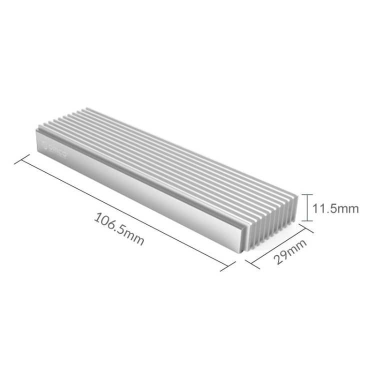 ORICO M2PJ NVME M.2 SSD Enclosure (Silver)