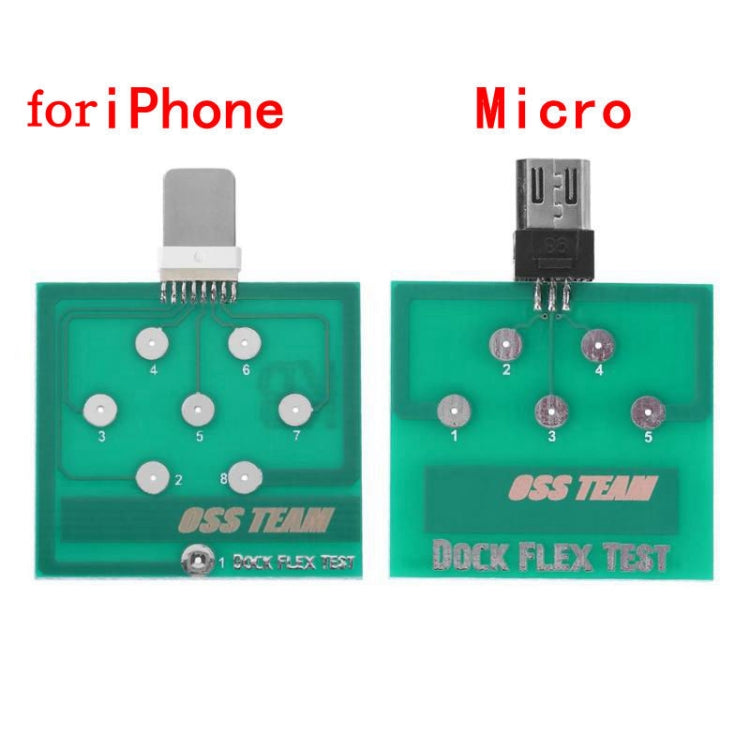 2 Pieces Free Disassembly Detection Tail Plug Test Board For Apple