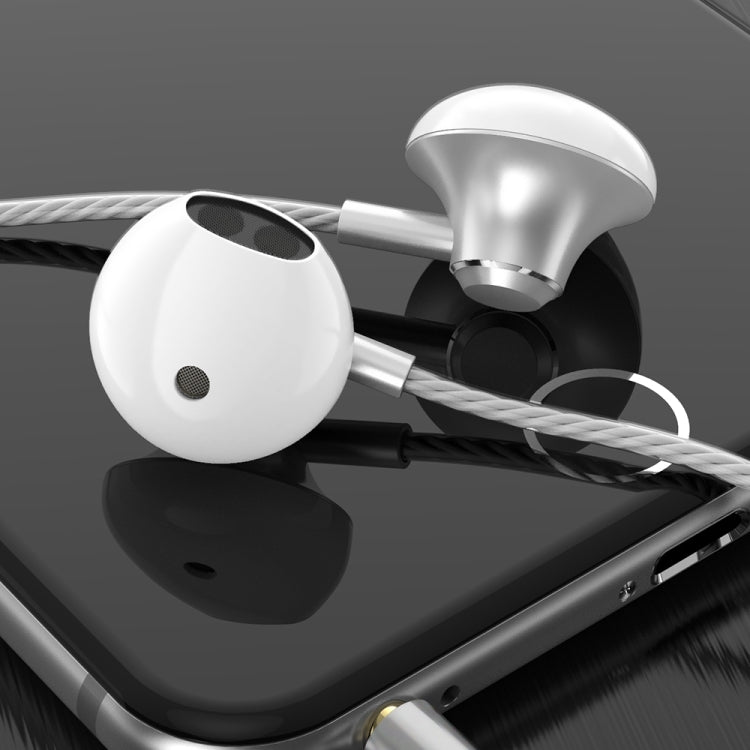PTM D31 Hands Llame a los Auriculares de bajo Stereo con Micrófono para Teléfonos Samsung / Xiaomi (Oro)