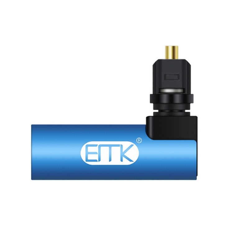 Adaptateur audio de tête de conversion à fibre optique EMK Square Port vers Square Port