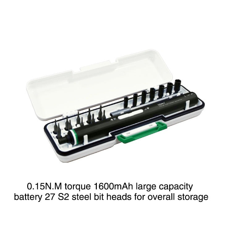BAKU BA-3331 USB Rechargeable Electric Screwdriver Mobile Phone Repair Tool