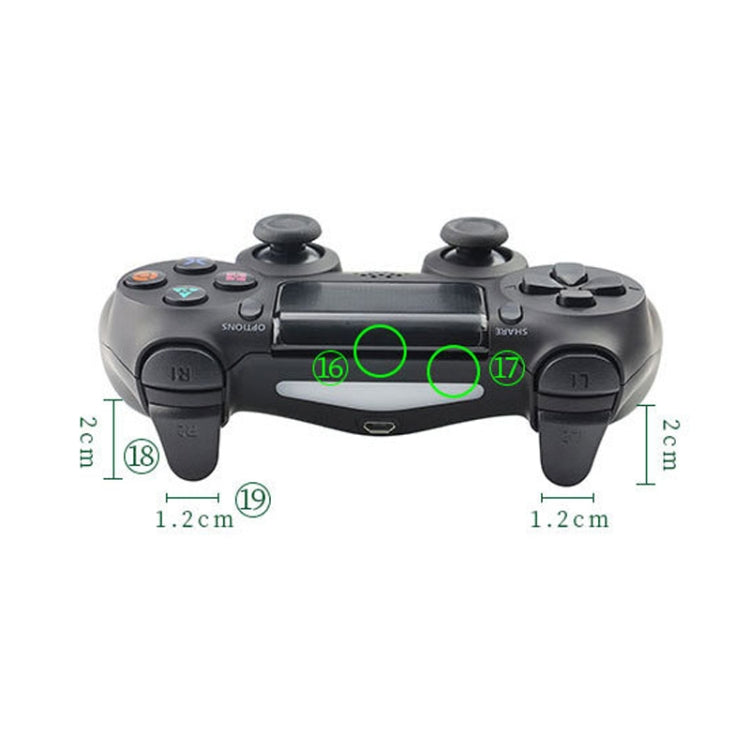Wireless Bluetooth Game Handle For PS4 Product Color: Bluetooth Version (Black)