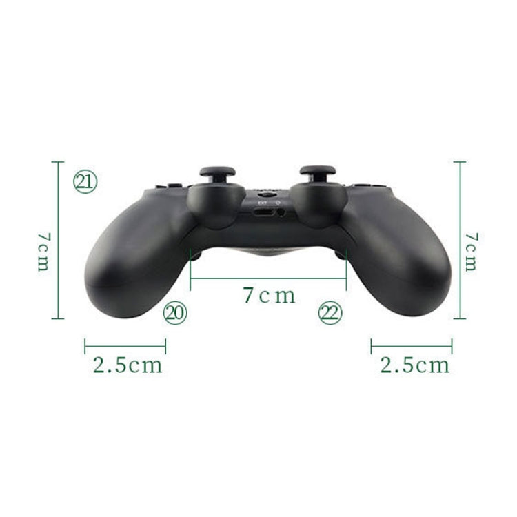 Poignée de jeu Bluetooth sans fil pour PS4 Couleur du produit : Version Bluetooth (noir)