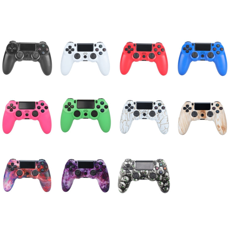 Wireless Bluetooth Game Handle For PS4 Product Color: Bluetooth Version (Starry Sky Gold Red)