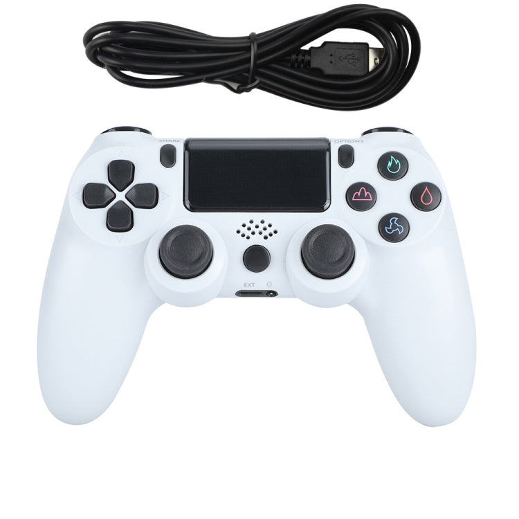Mango de Juego con Cable Para PS4 Color del Producto: Versión con Cable (Blanco)