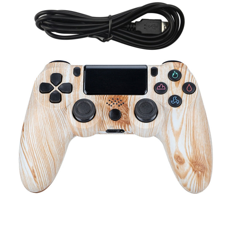 Mango de Juego con Cable Para PS4 Color del Producto: Versión con Cable (patrón de madera)