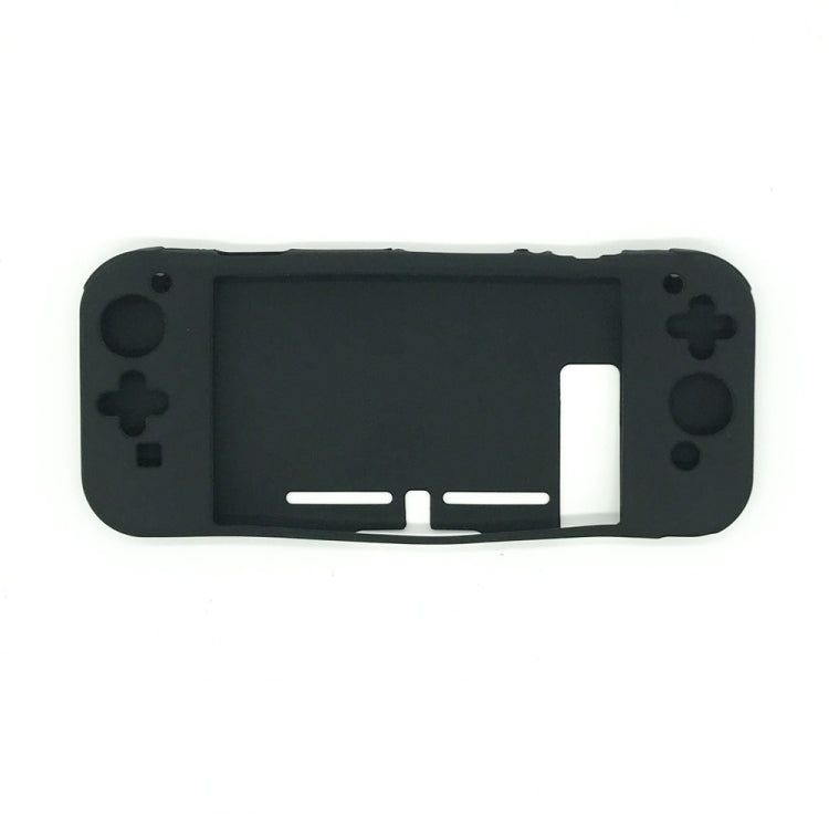Coque de protection en silicone Housse en caoutchouc tout compris pour console de jeu Switch (noir)