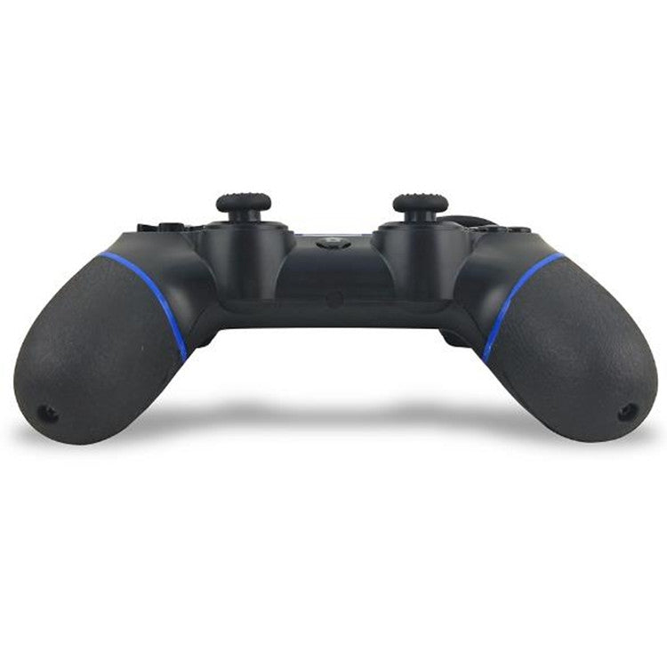 Pour câble de contrôleur de jeu à poignée filaire PS4 (bleu noir)