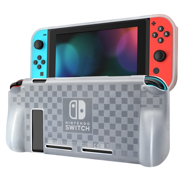 Anti-drop Scratch-resistant TPU Protective Case For Switch Palm Console Handle (Grey)