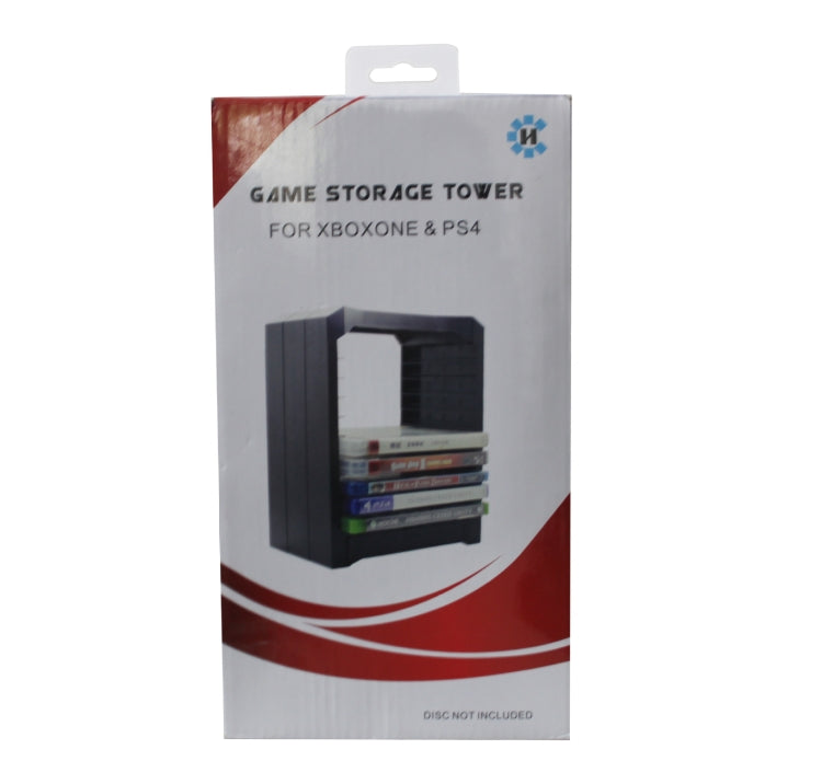 Support de disque boîte de rangement d'accessoires de jeu pour accessoires PS4/panneau hôte/disques de jeu