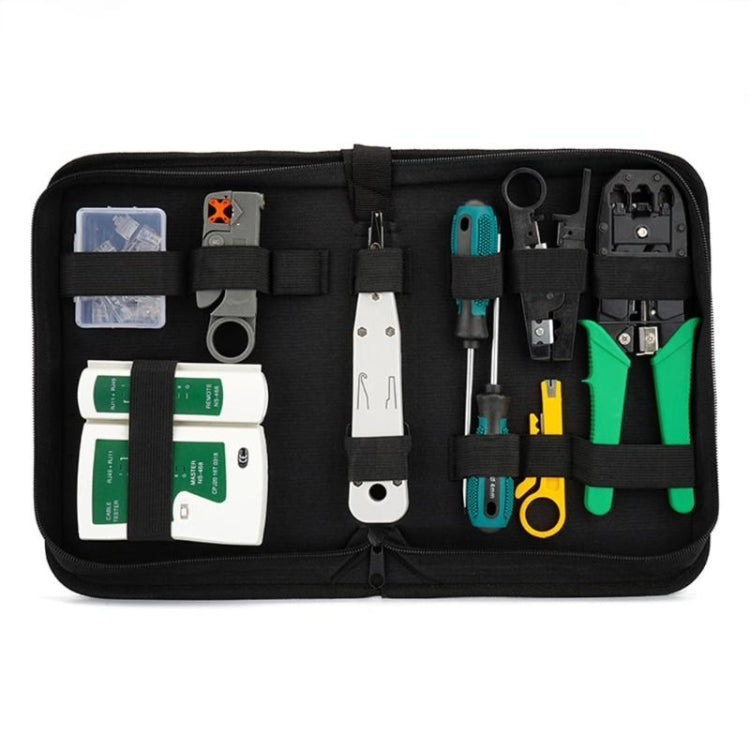 Three Purpose Network Cable Clamp Tester Hand Tool Set Home Network Repair kit Style: 12 in 1