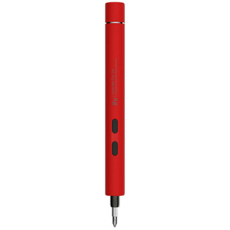 iFu - Mini 22 Bit Electric Screwdriver Rechargeable Cordless Precision Screwdriver Kit (Red)