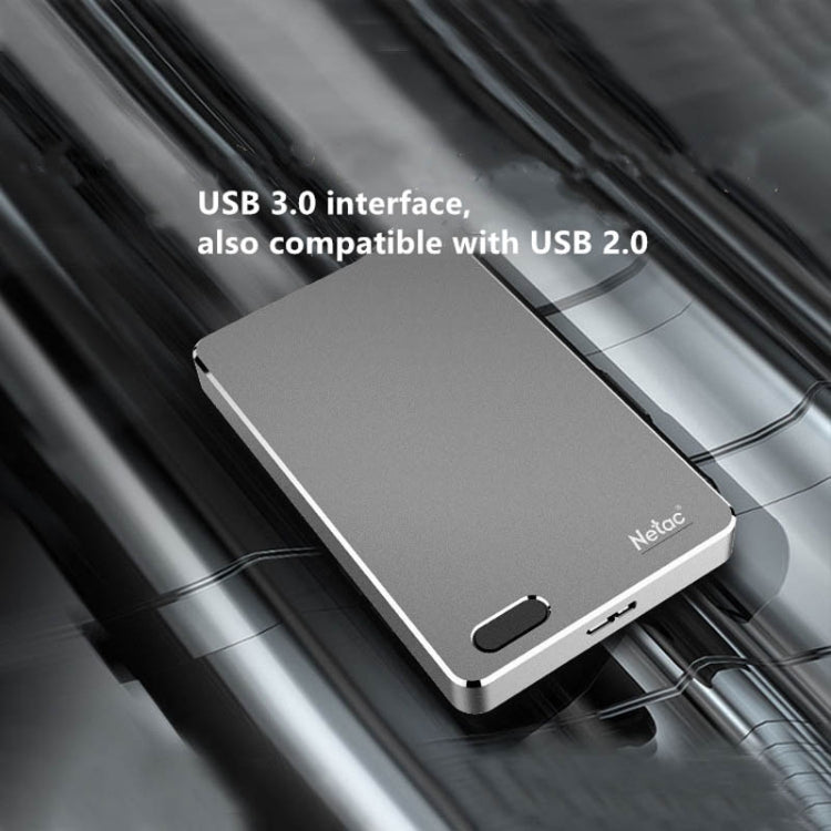 NETAC K391 High Speed ​​2.5-inch Fingerprint 2.5-inch Encrypted Mobile Hard Disk Capacity: 1TB