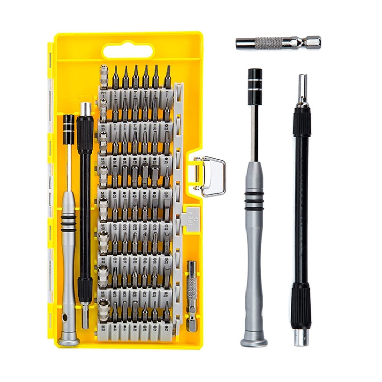 Portable Cloth Bag Mobile Phone Disassembly Maintenance Tool Multifunction Combination Tool Screwdriver Set (Yellow)
