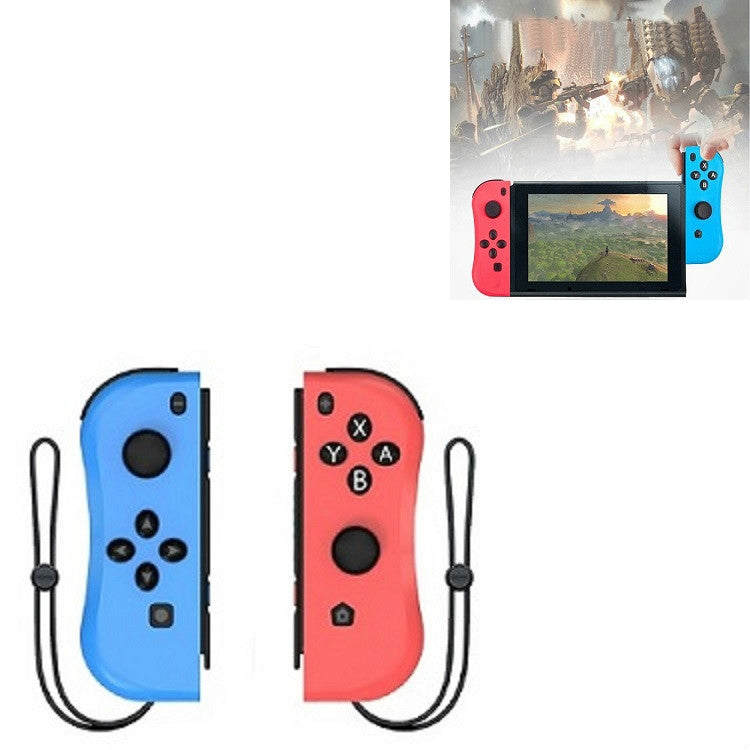 For Switch Joy-Con Wireless Bluetooth GamePad SomatoSensory Grip a pair (Blue and Pink)
